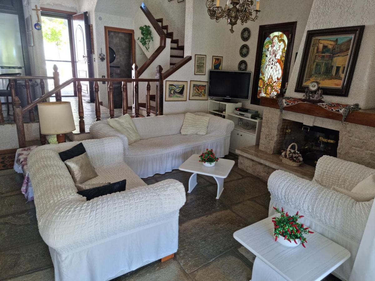 Beachfront Villa 100M From Sea For Up To 10 Guests Siviri Exterior photo