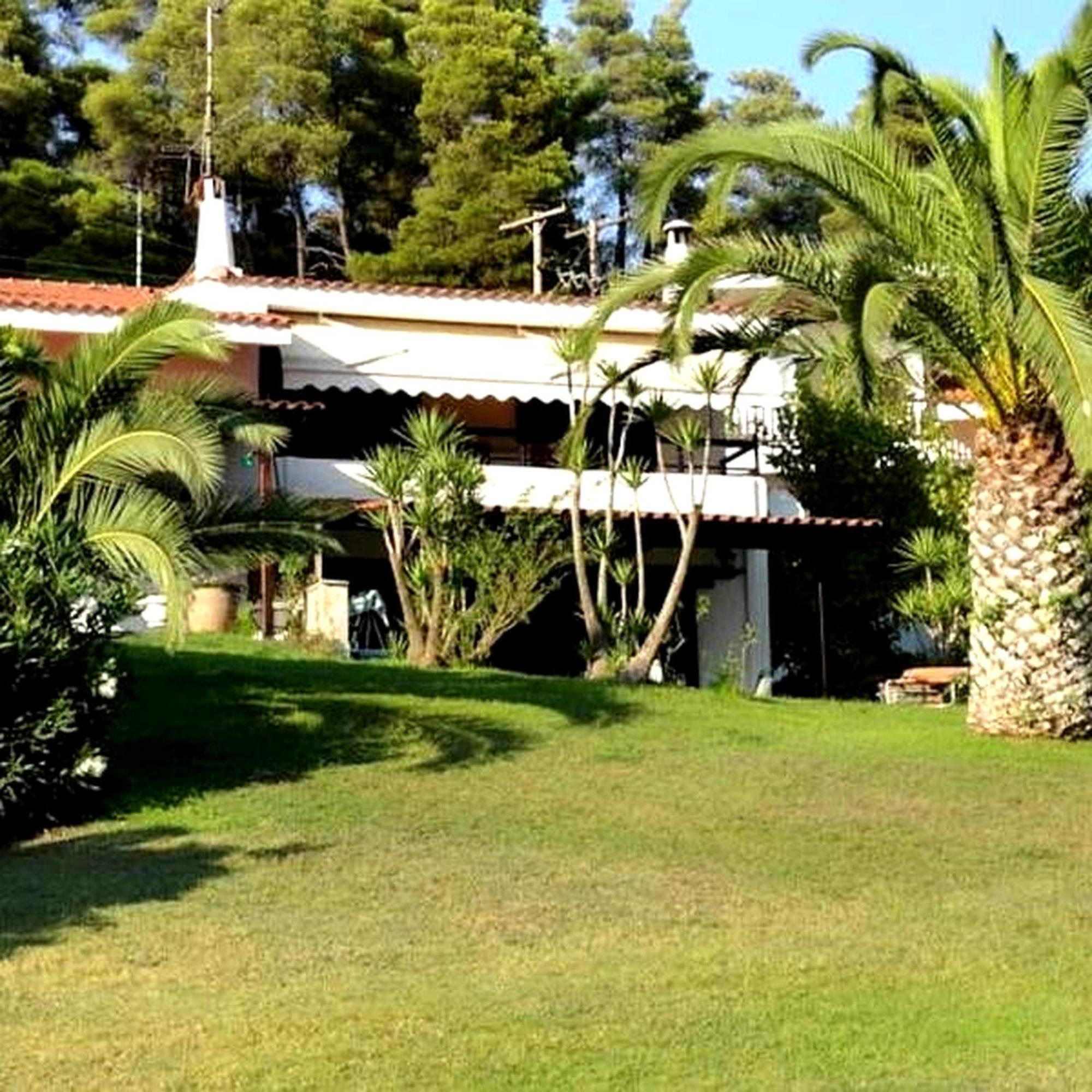 Beachfront Villa 100M From Sea For Up To 10 Guests Siviri Exterior photo